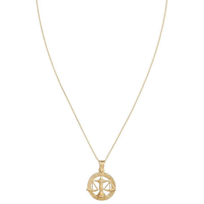 Helen Ficalora 14k Gold Libra Charm for Necklaces & Bracelets