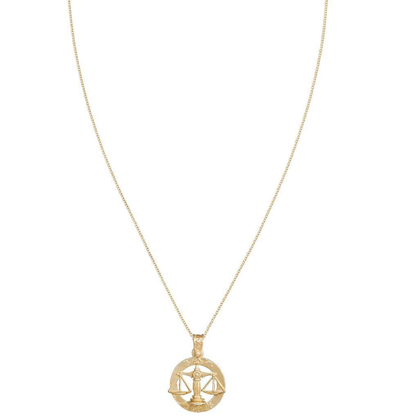 Helen Ficalora 14k Gold Libra Charm for Necklaces & Bracelets