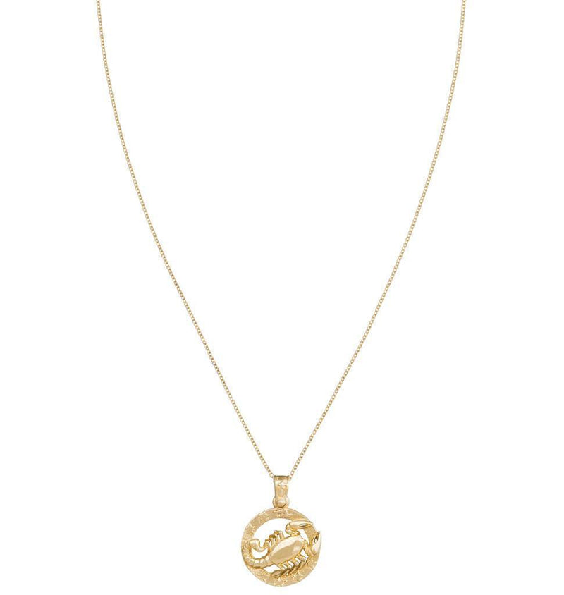 Large Scorpio Zodiac Charm Jewelry Helen Ficalora