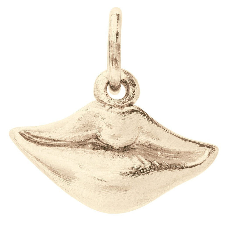 Lips Mini Charm Jewelry Helen Ficalora 14k Yellow Gold