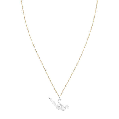 Locust Pose Yoga Charm Jewelry Helen Ficalora