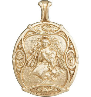 Love Angel Charm Jewelry Helen Ficalora 14k Yellow Gold
