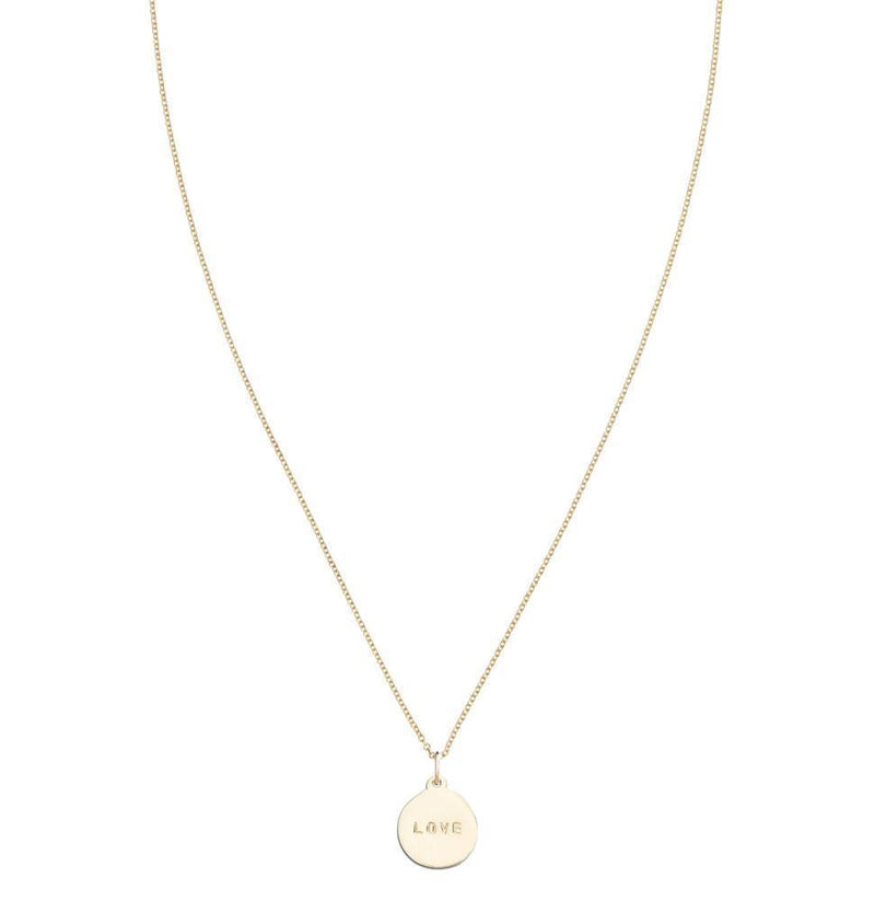 Helen Ficalora Gold "Love" Charm