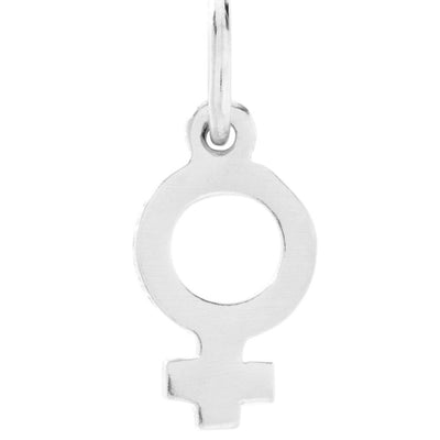 Mini Female Symbol Charm Jewelry Helen Ficalora Sterling Silver