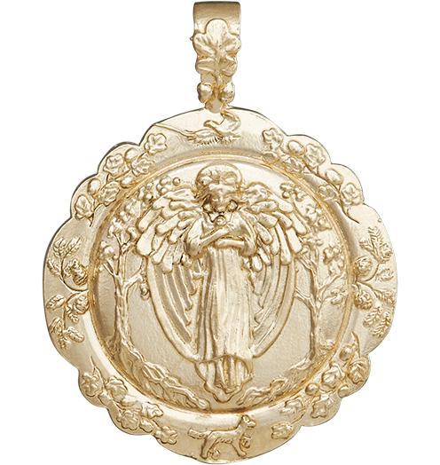 Nature Angel Charm Jewelry Helen Ficalora 14k Yellow Gold