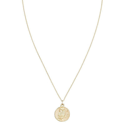 Owl Coin Charm Jewelry Helen Ficalora