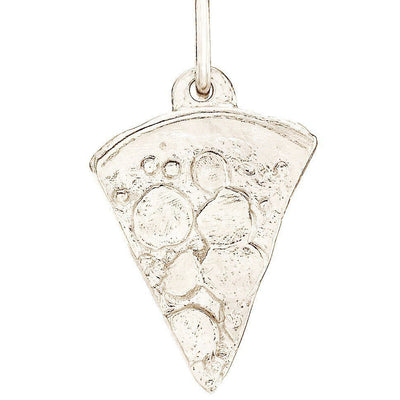 Pizza Mini Charm Jewelry Helen Ficalora 14k White Gold For Necklaces And Bracelets
