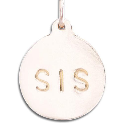 Helen Ficalora "Sis" Sister Charm - 14k Rose Gold