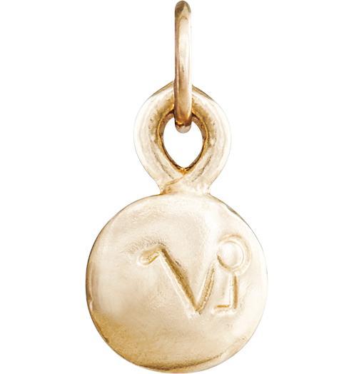 Helen Ficalora 14k Gold Capricorn Charm for Necklaces and Bracelets