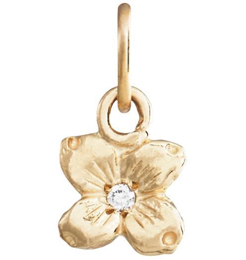 Helen Ficalora 14k Gold Small Dogwood Flower Charm