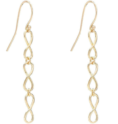 Infinity Dangle Earrings