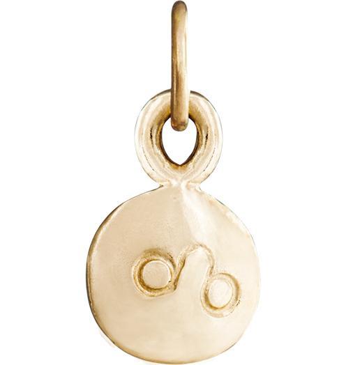 Small Leo Zodiac Charm Jewelry Helen Ficalora 14k Yellow Gold