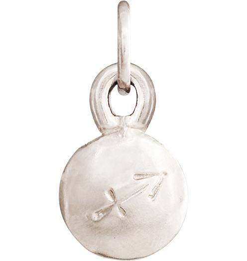 Small Sagittarius Zodiac Charm Jewelry Helen Ficalora 14k White Gold