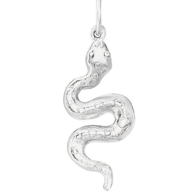 Helen Ficalora Sterling Silver Snake Charm