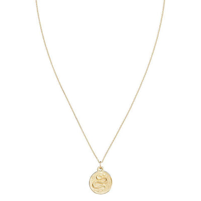 Snake Coin Charm Jewelry Helen Ficalora