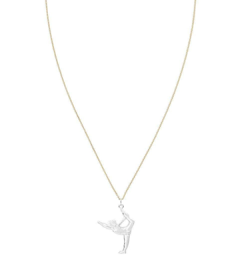 Standing Bow Pose Yoga Charm Jewelry Helen Ficalora