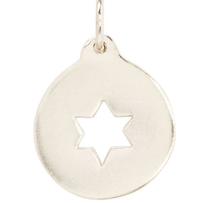 Helen Ficalora 14k White Gold Star of David Pendant