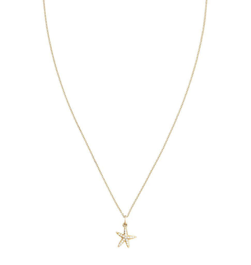 Starfish Mini Charm Pave Diamonds Jewelry Helen Ficalora For Necklaces And Bracelets