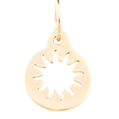 Sun Cutout Charm Jewelry Helen Ficalora 14k Yellow Gold For Necklaces And Bracelets
