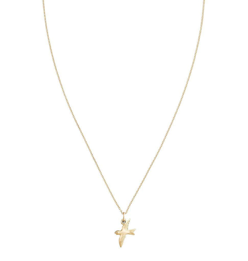 Swallow Coin Charm Jewelry Helen Ficalora