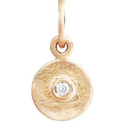 Helen Ficalora 14k Yellow Gold Tiny Diamond Charm