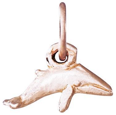 Whale Mini Charm Jewelry Helen Ficalora 14k Pink Gold