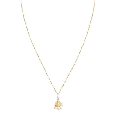 Lotus Flower Charm Jewelry Helen Ficalora