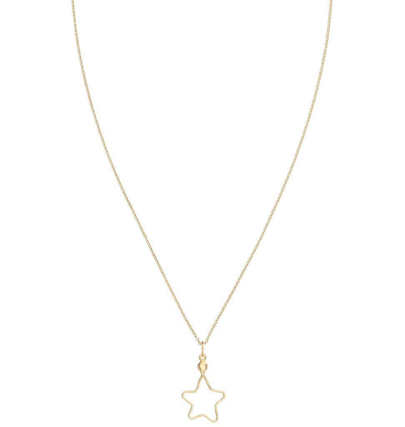 Medium Wire Star Charm Jewelry Helen Ficalora