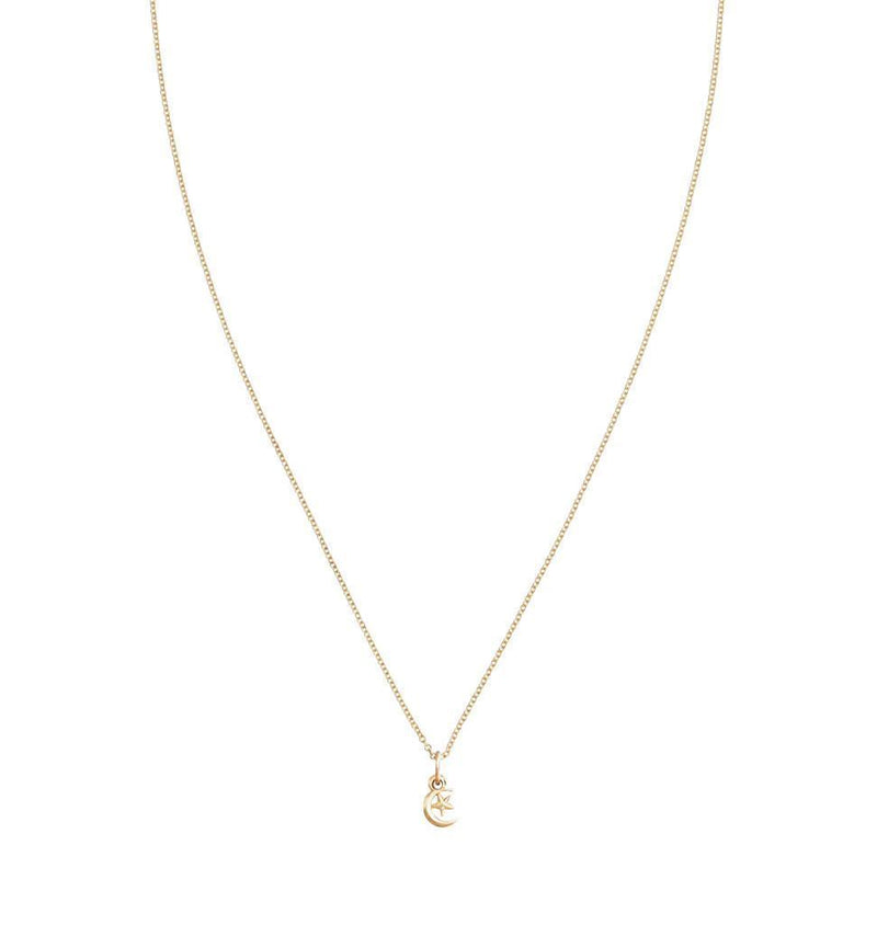 Moon And Star Mini Charm Jewelry Helen Ficalora
