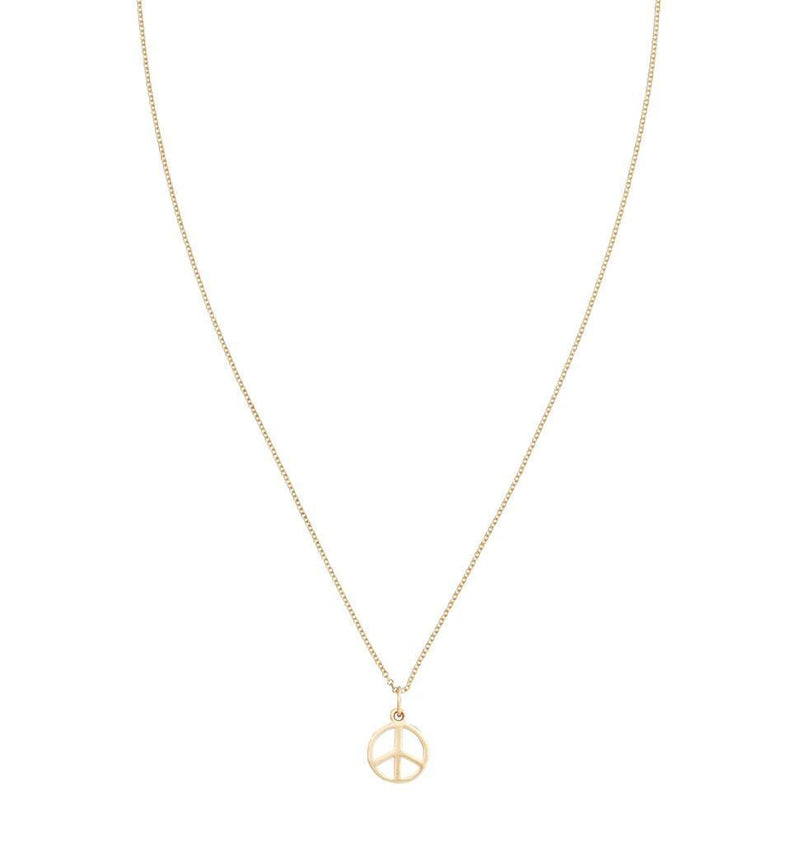 Peace Sign Mini Charm Jewelry Helen Ficalora
