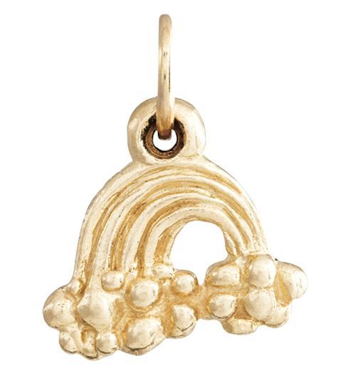 Rainbow Mini Charm Jewelry Helen Ficalora 14k Yellow Gold