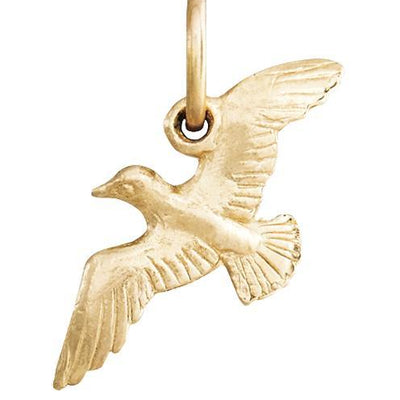 Seagull Mini Charm Jewelry Helen Ficalora 14k Yellow Gold