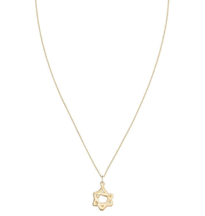 Star of David Smushie Medium Charm Jewelry Helen Ficalora