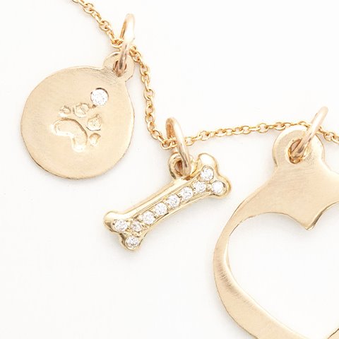 The Most Beautiful Paw Print Charms