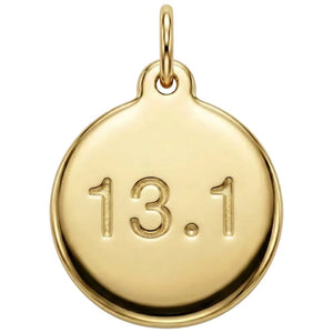 "13.1" Half Marathon Disk Charm