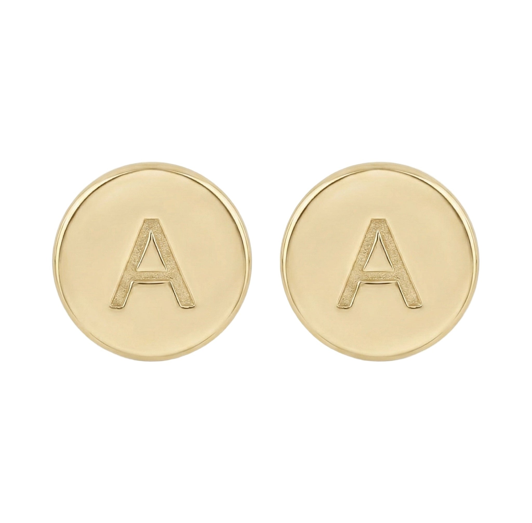 Nicola Bathie Golden Alphabet Earrings The Margot – Nicola Bathie main image 2