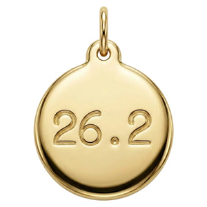 "26.2" Marathon Disk Charm