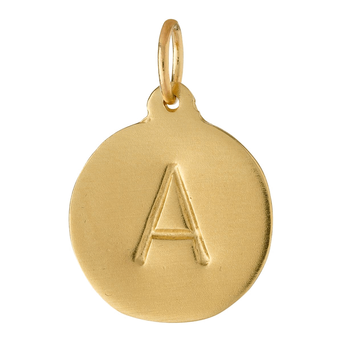 Personalized Solid 14k Yellow Gold Initial Pendant – Letter B Charm For Necklace Or Bracelet, Handmade In USA