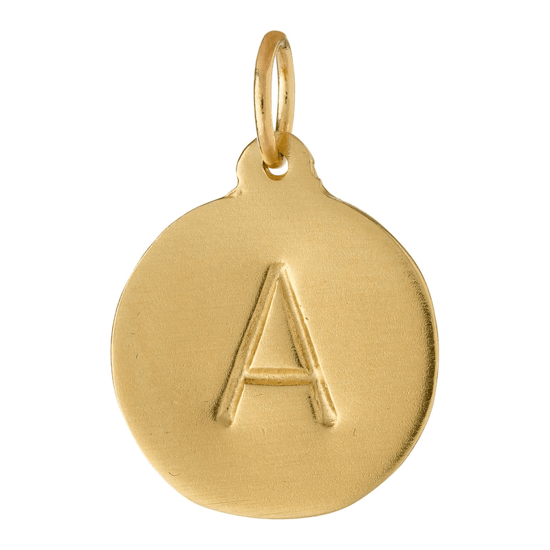 "A" Alphabet Charm
