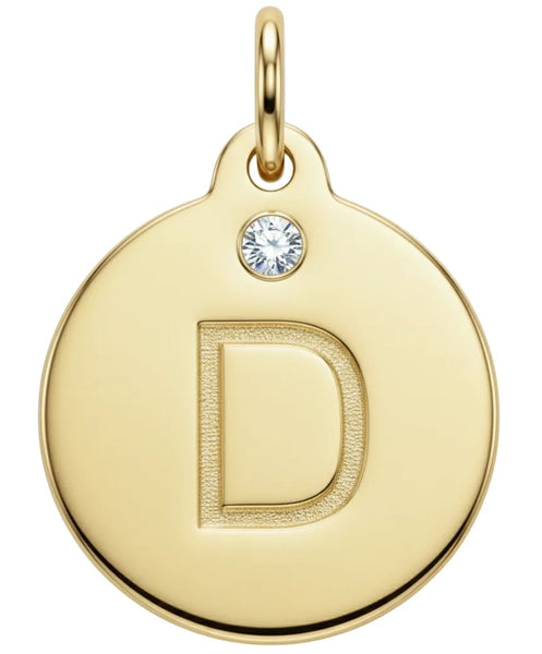 Depesche 11834-001 Charm Lettera A, Pendente Placcato Oro per collane, bracciali e Orecchini, Ideale Come Piccolo Regalo Depesche 11834-001 Charm Lettera A, Pendente Placcato Oro per collane, bracciali e Orecchini, Ideale Come Piccolo Regalo