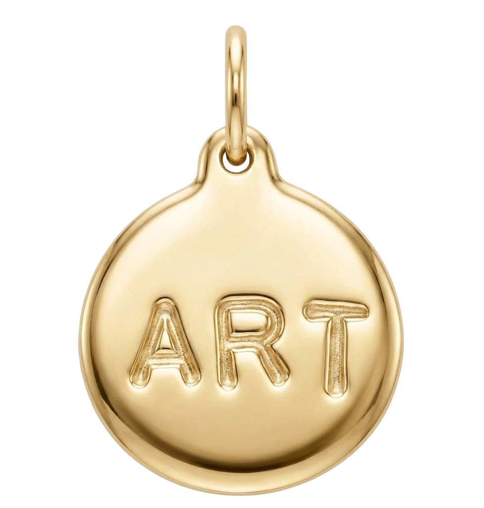 Art Disk Charm