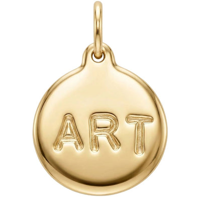 Art Disk Charm