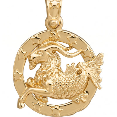 Large Capricorn Zodiac Charm