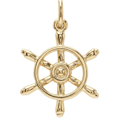 Captains Wheel Mini Charm
