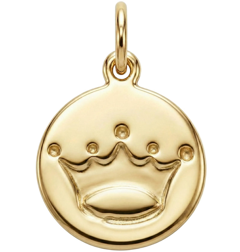 Crown Disk Charm