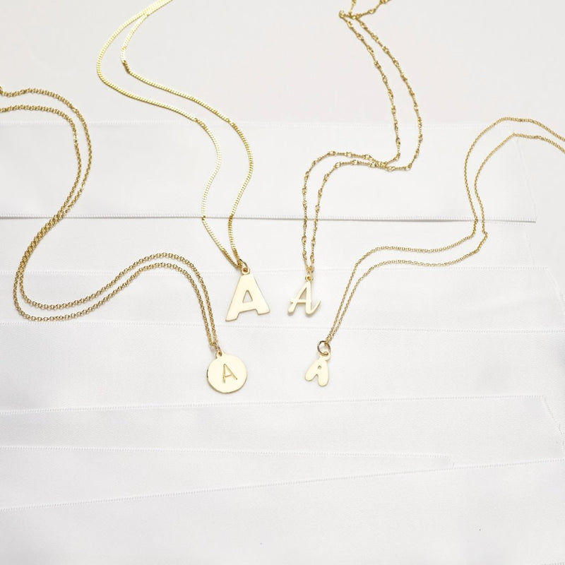 "D" Cutout Letter Charm 14k Yellow Gold Jewelry For Necklaces And Bracelets From Helen Ficalora Every Letter And Initial Available