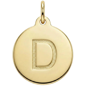 "D" Alphabet Charm