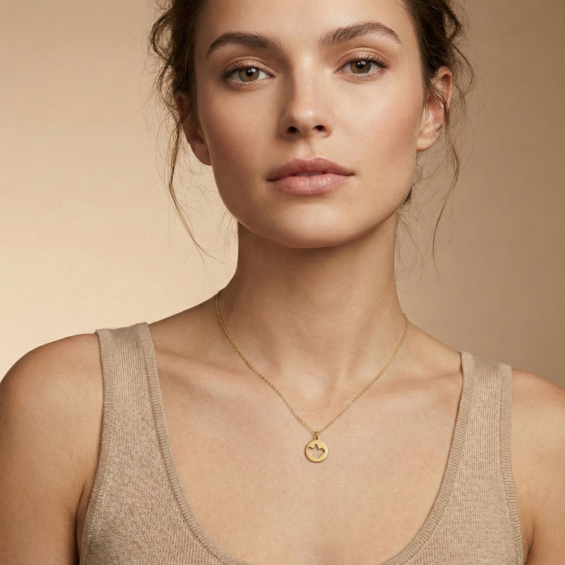 Dove Cutout Charm