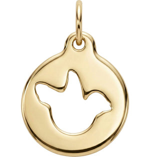 Dove Cutout Charm