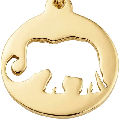 Elephant Cutout Charm